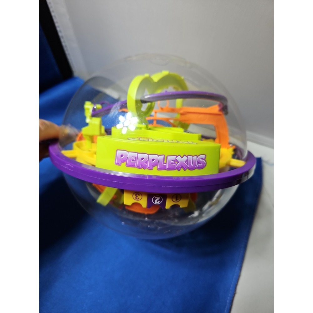 PERPLEXUS Original 3D Maze Ball Puzzle Brain Teaser Labyrinth Game Vintage Y2K